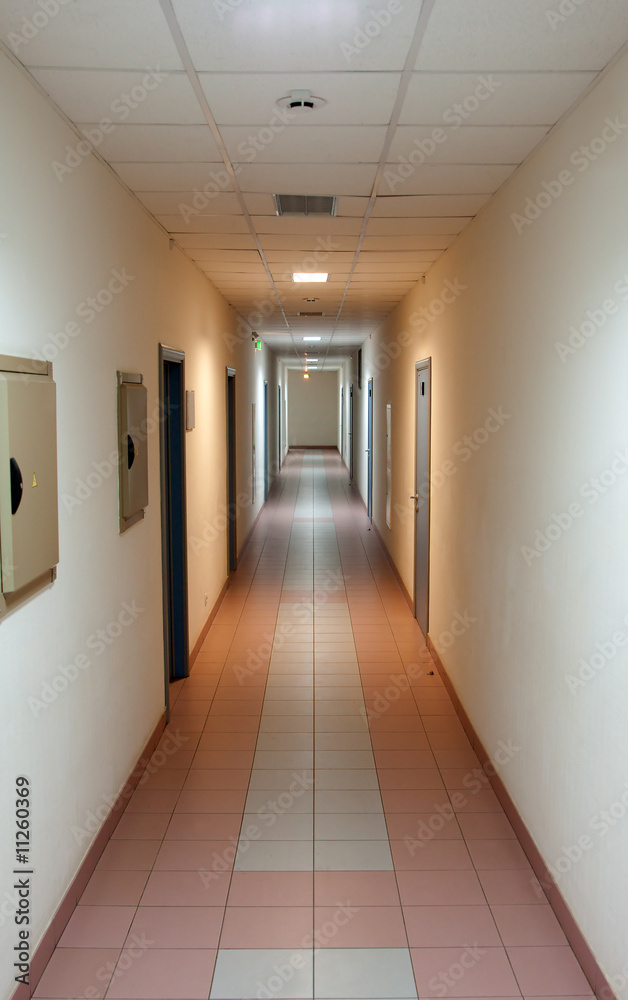 Fototapeta premium long corridor