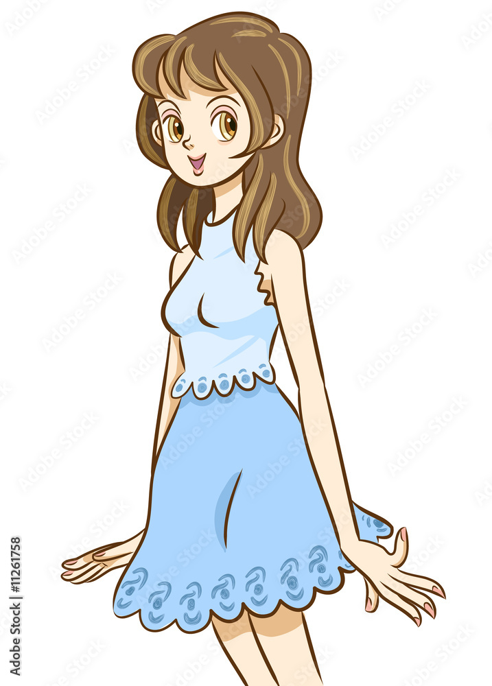 Fototapeta premium girl-teen