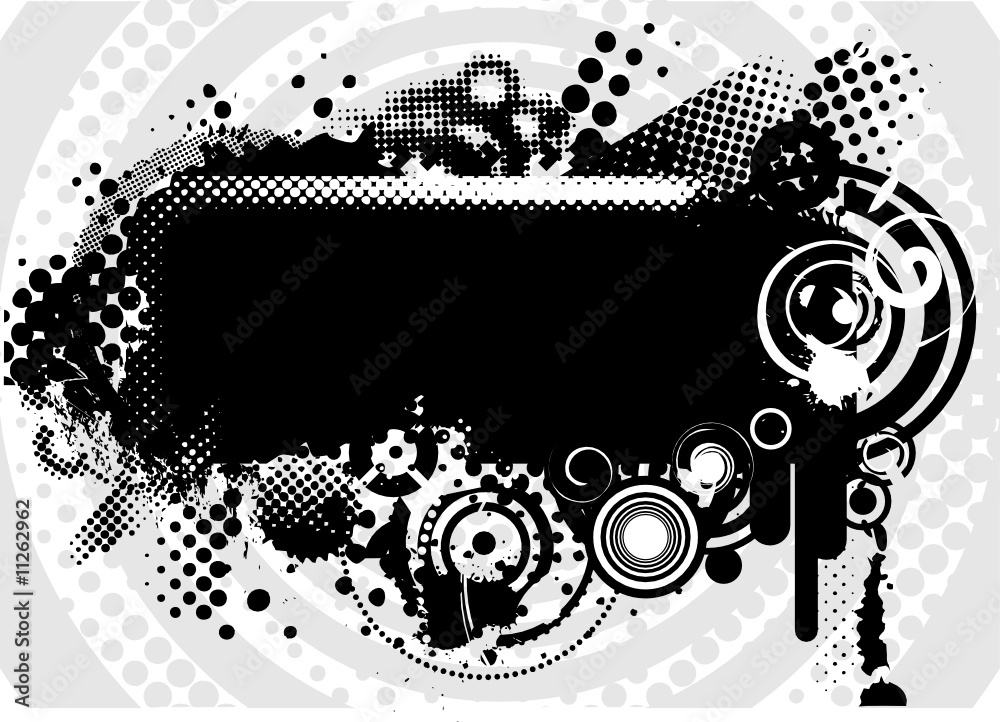 Obraz premium Splat grunge background vector