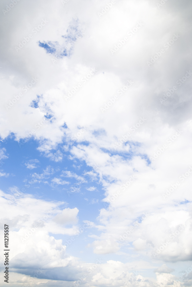 Obraz premium Blue Sky with Clouds