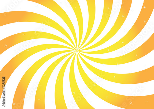 Orange Swirl illustration