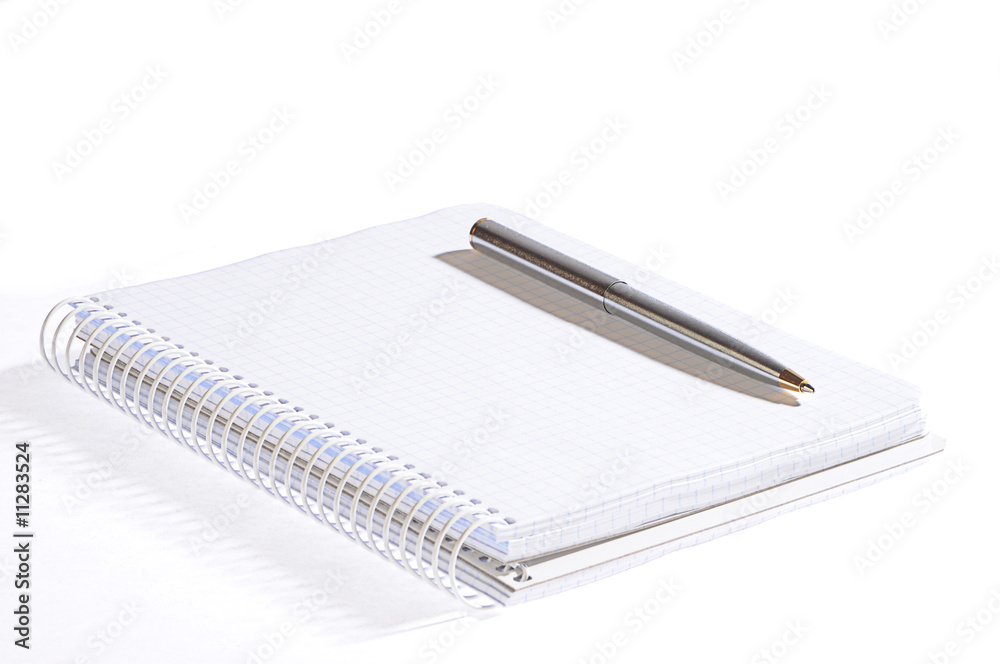 Notebook & pen Notebook & pen