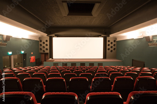 empty cinema auditorium © Ferenc Szelepcsenyi