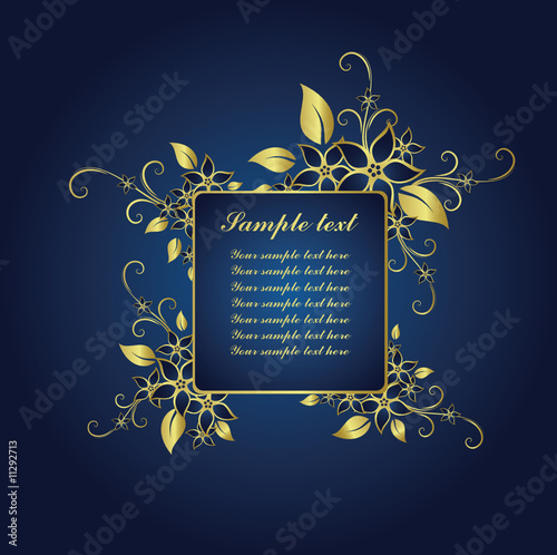 golden frame