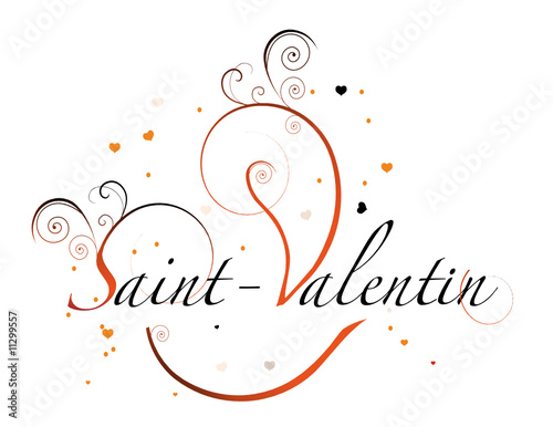 Saint-Valentin arabesque