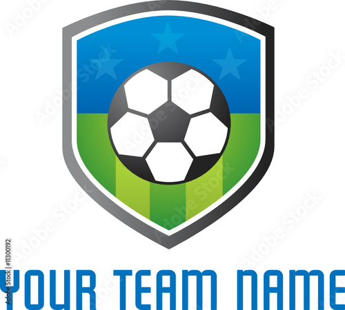 Football logo template