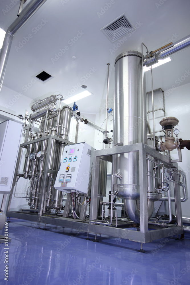 Fototapeta premium Water treatment machine
