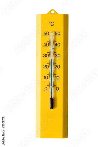 Yellow Thermometer