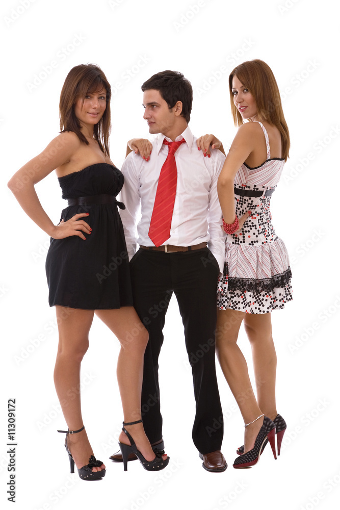 beautiful women with handsome man