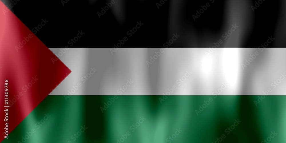 drapeau palestine flag Stock Photo