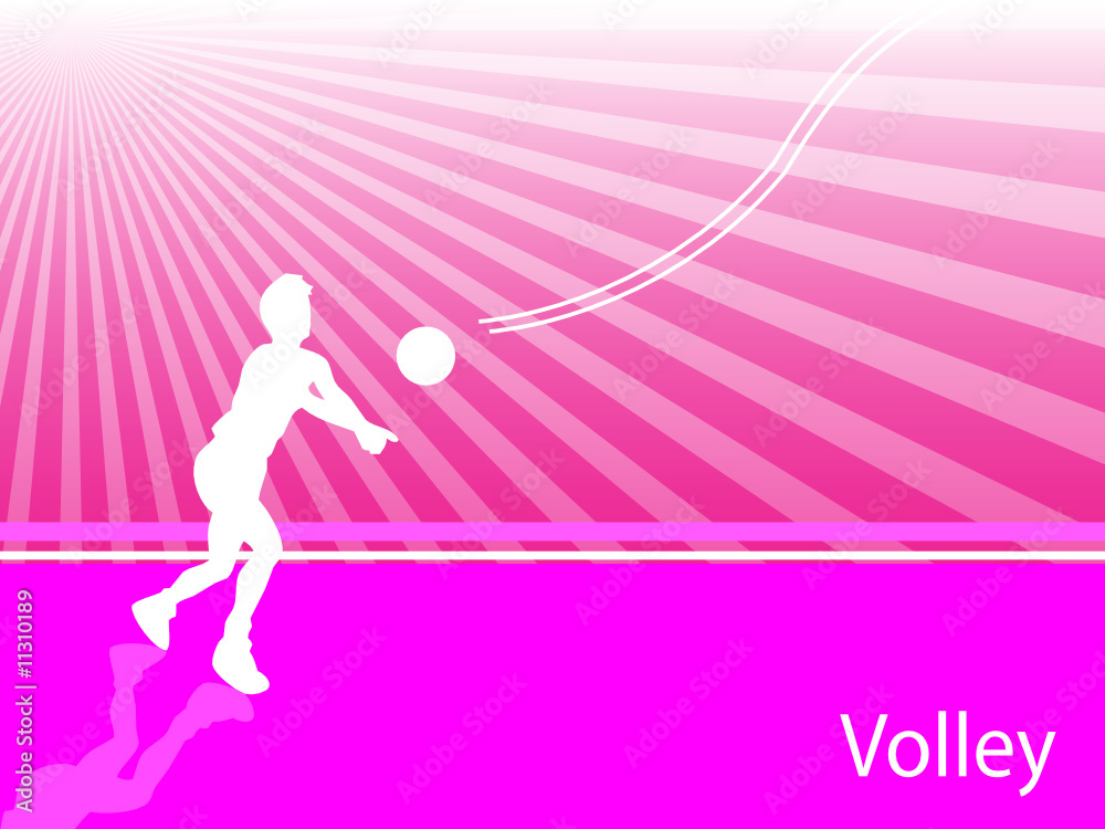 volley background