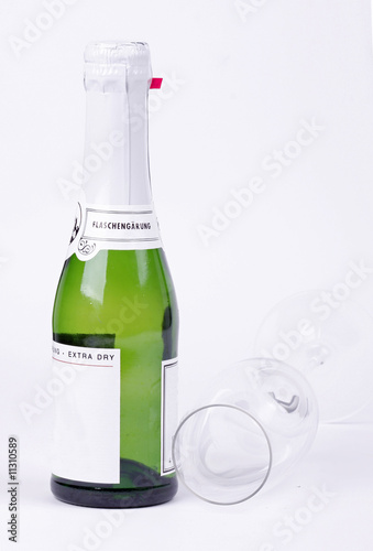 Kleine Sektflasche photo