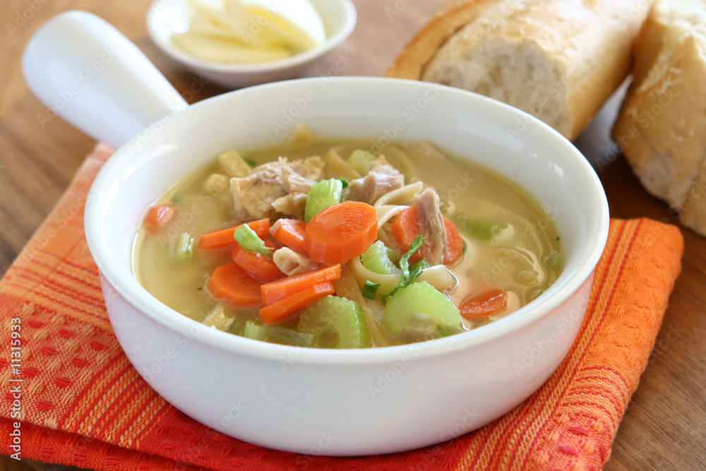 Chicken Soup with Vegetables Chicken Soup with Vegetables