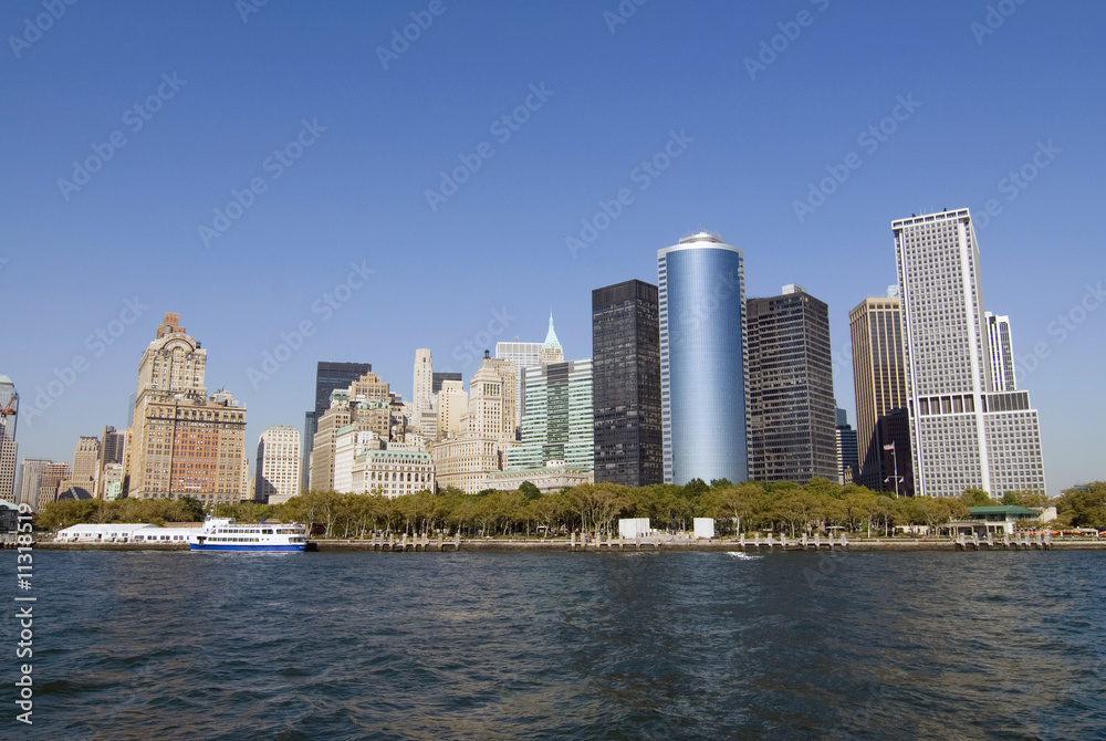 Naklejka premium Battery Park