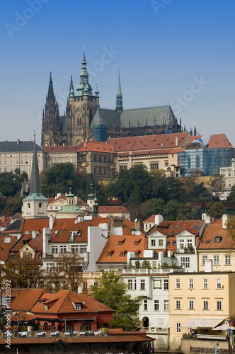 View of Prague from Prague Castle...