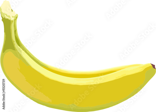 illustrated banana