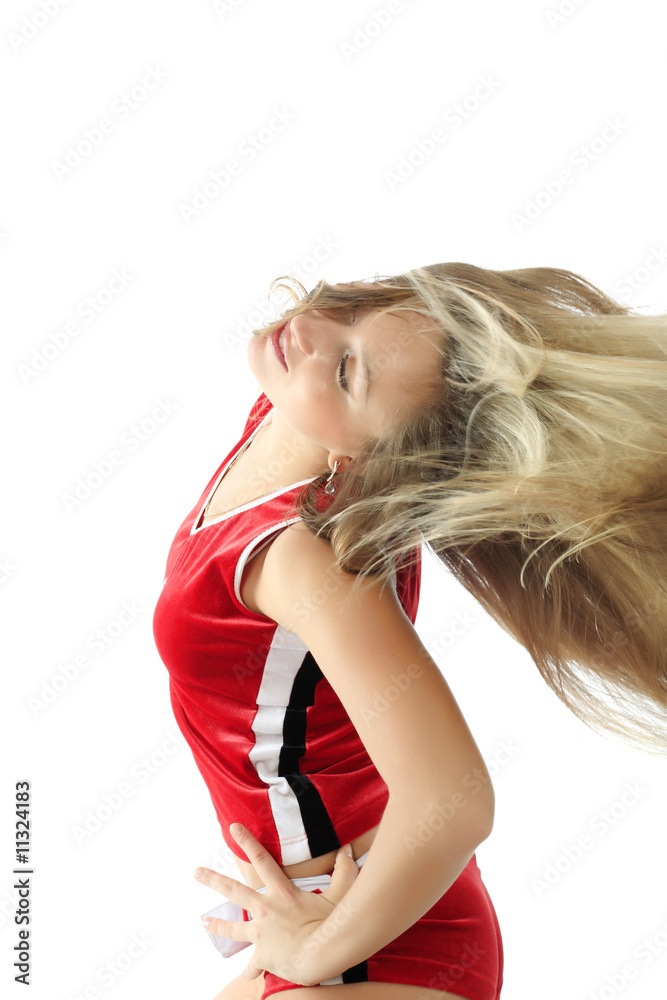 Obraz premium hairs jump