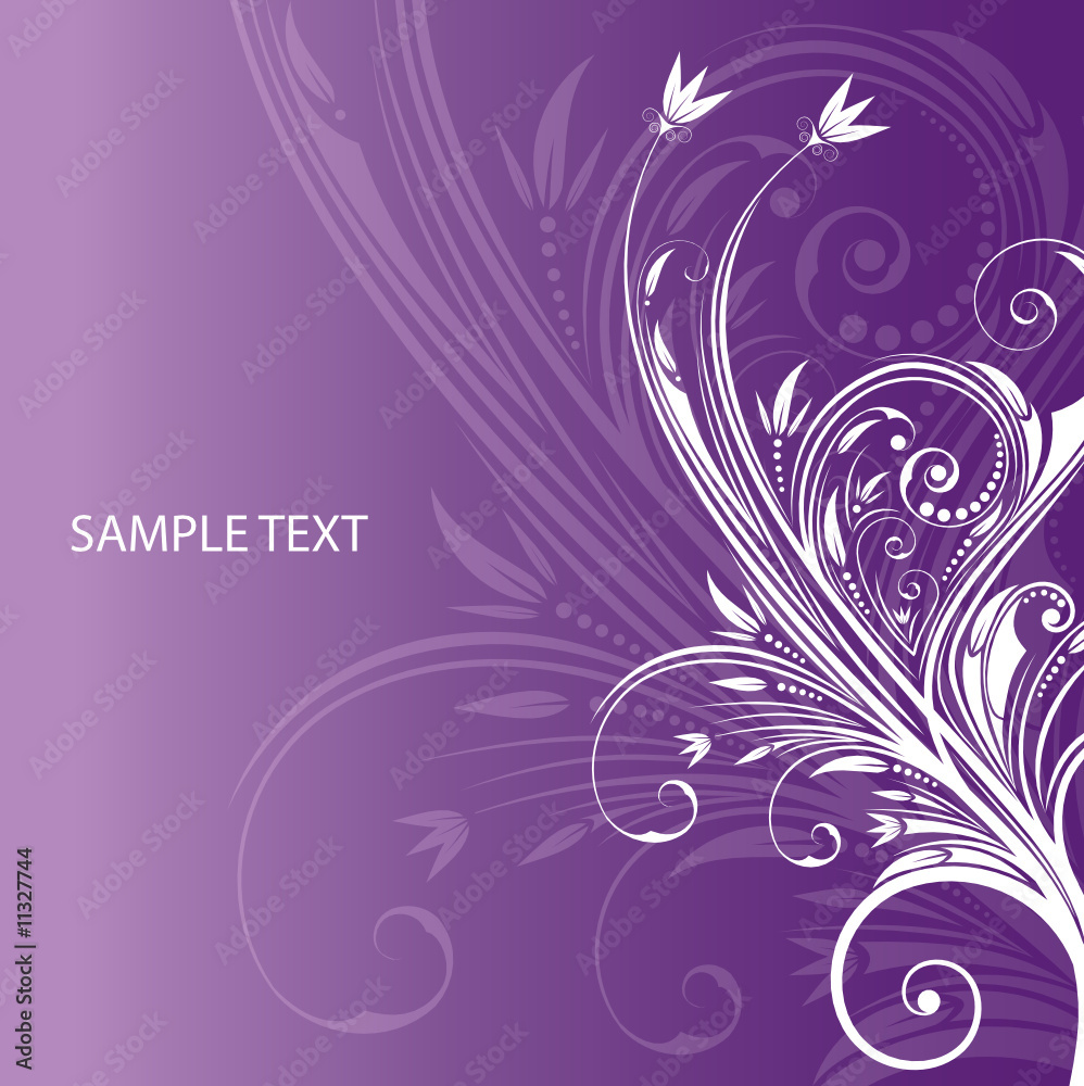 floral design with space for text floral design with space for text