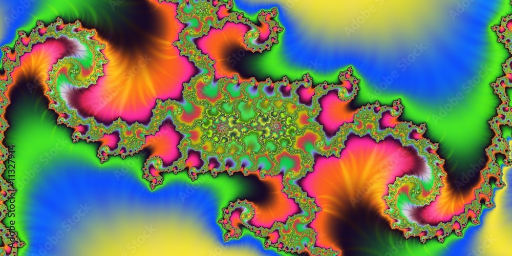 Fototapeta premium Fractal, Meditation