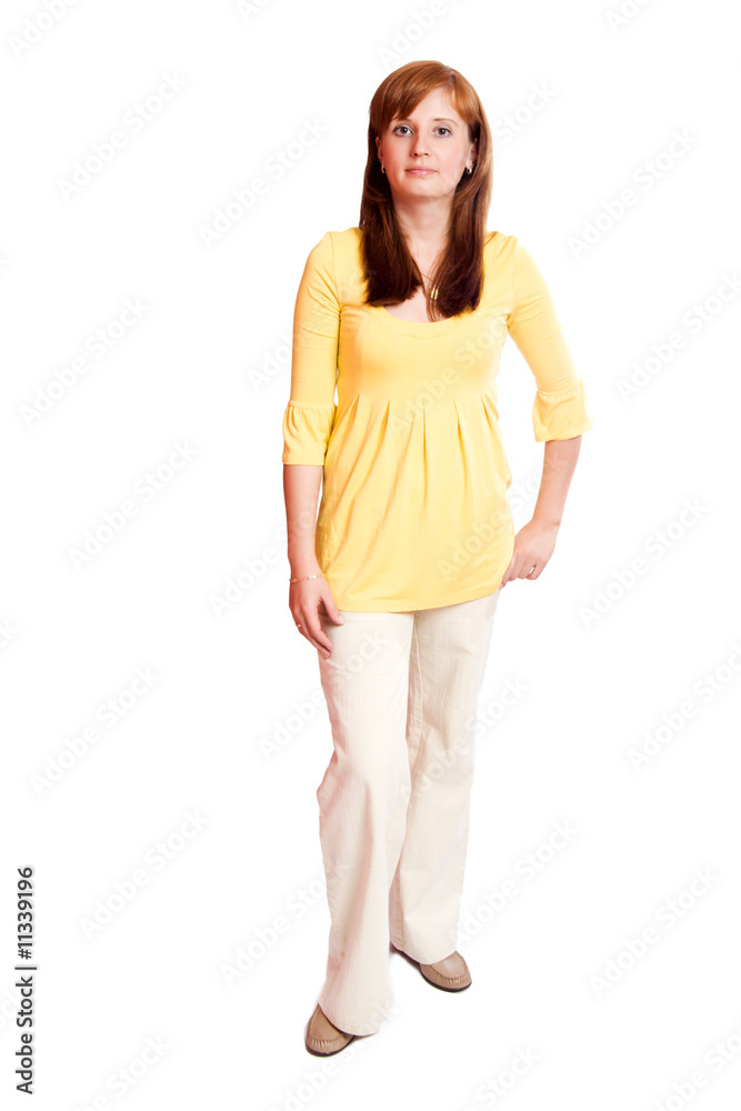 Fototapeta premium Redhead woman