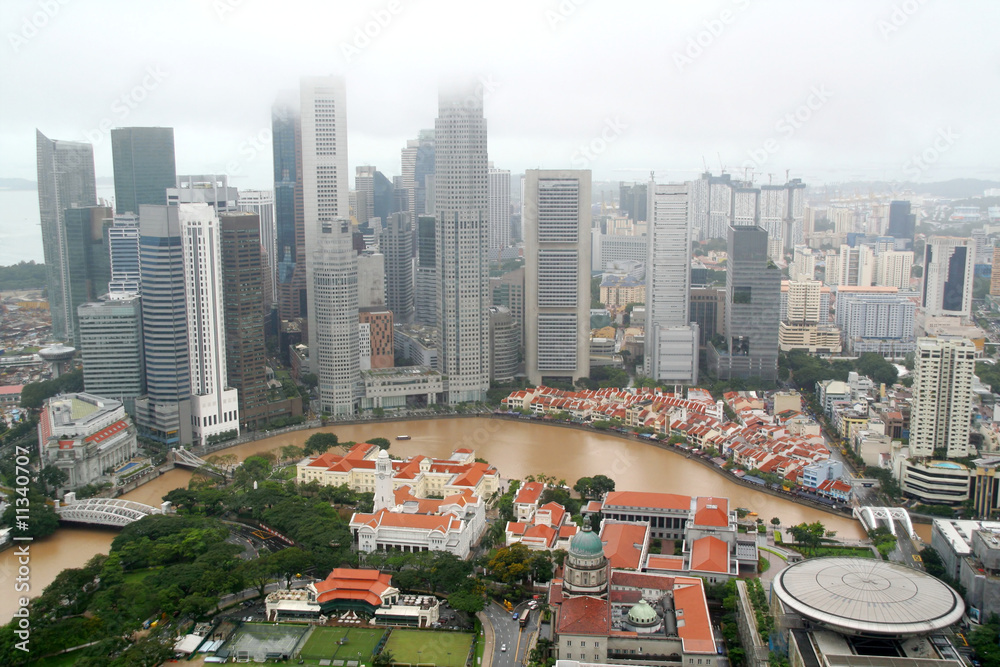 Singapore city view