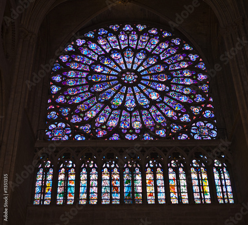 South Rose Window at Notre Dame