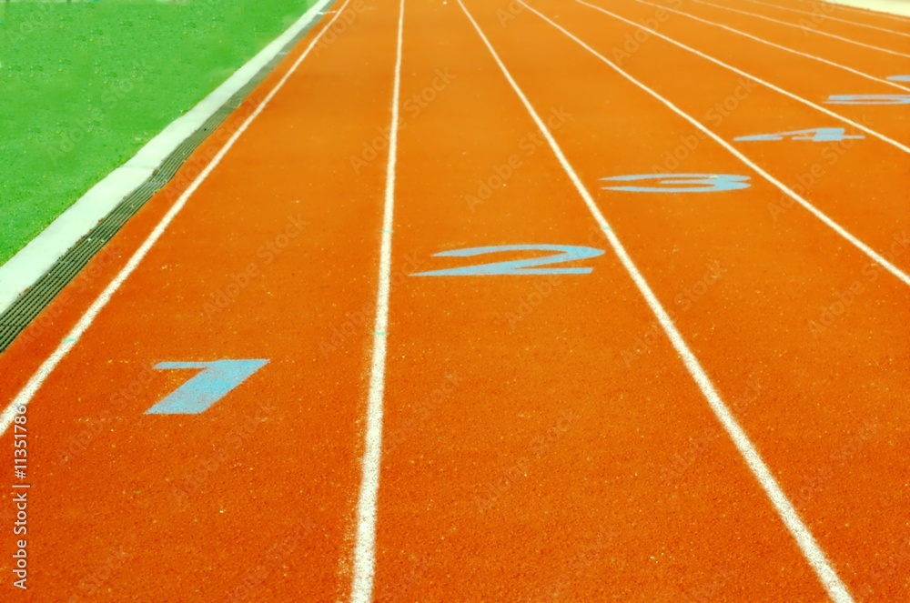 Fototapeta premium Starting line