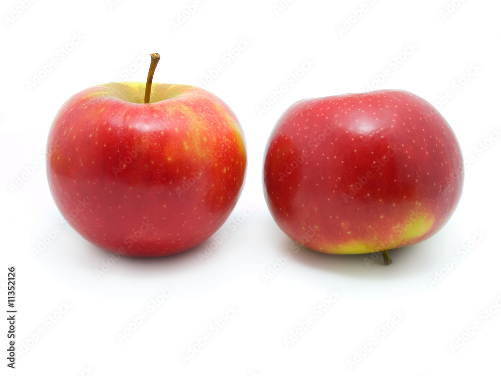 two apples