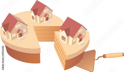 Real estate concept illustration