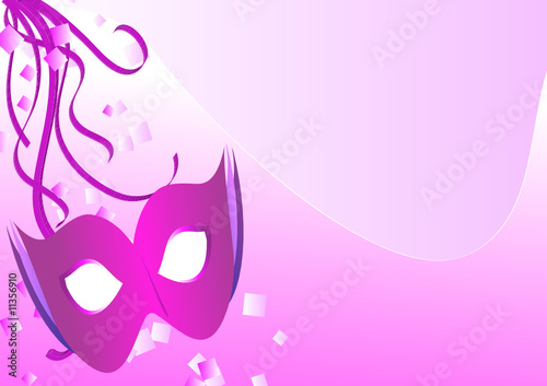 sfondo maschera fucsia
