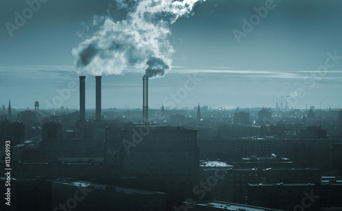 Industrie im Gegenlicht