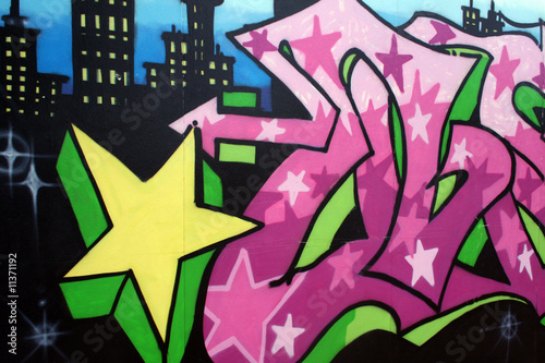 urban style. grafiti arte urbano