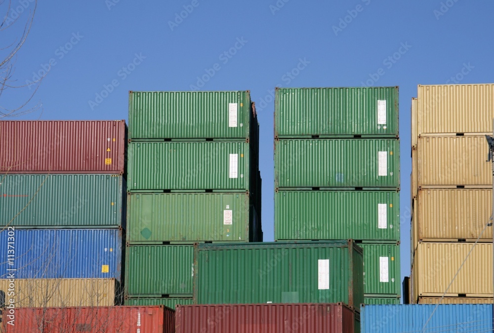 Fototapeta premium container