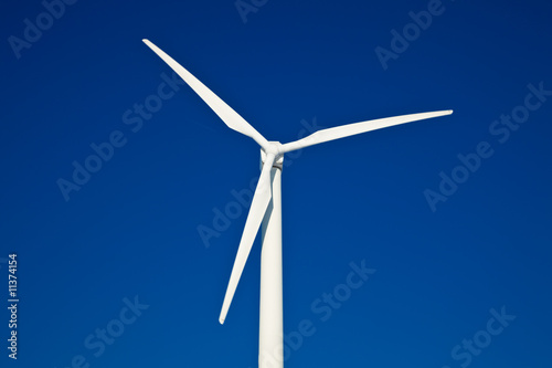 wind energy and blue sky 3