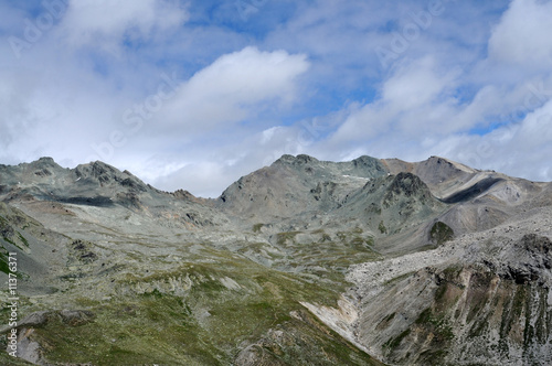 swiss alpine landscape