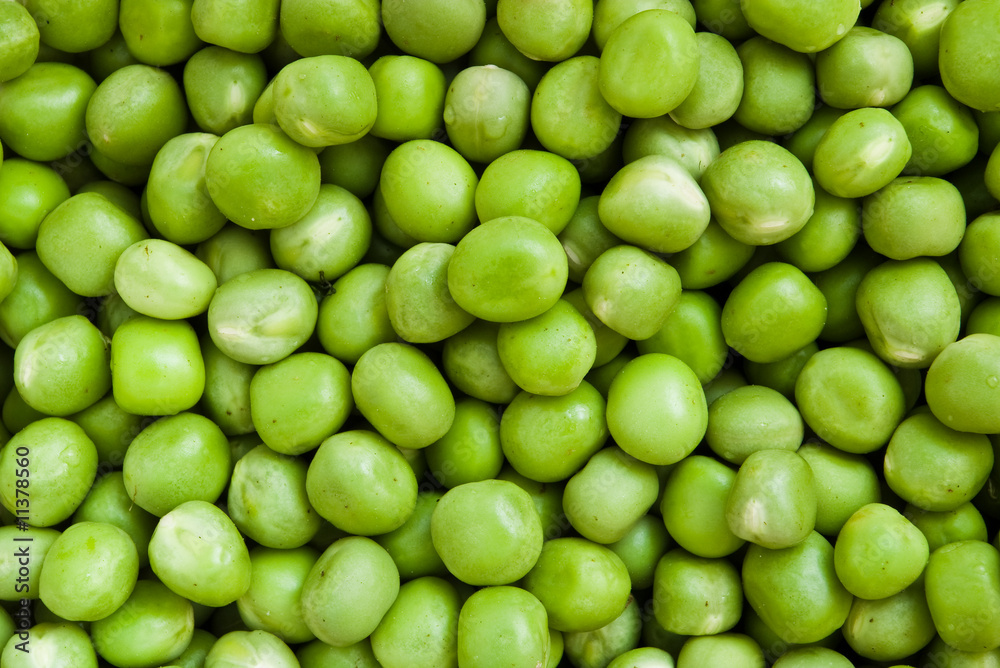 green pea background