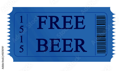 Obraz na plátně free beer