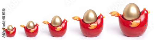 Golden egg growth chart