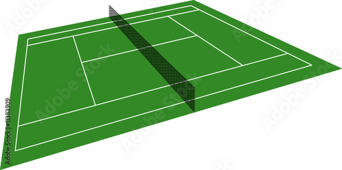 Tennisfeld