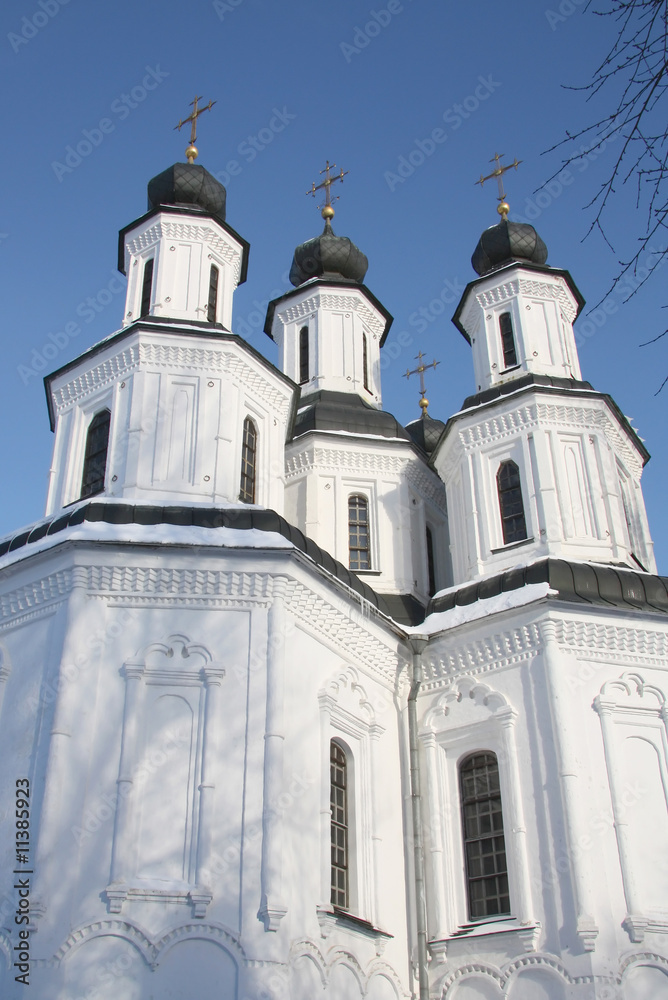 Obraz premium The Savior Transfiguration Cathedral in Izium