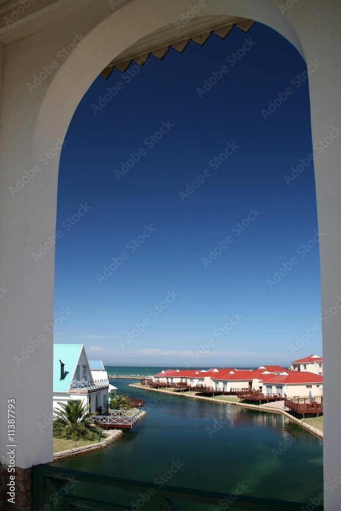 Fototapeta premium Canal Resort