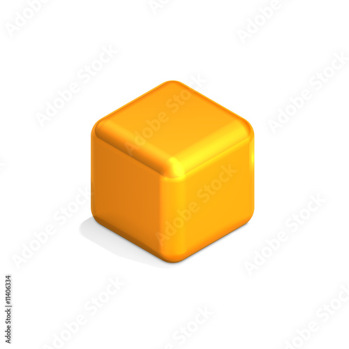 Orange Cube