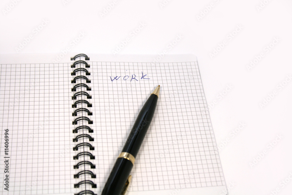 notepad with pen notepad with pen