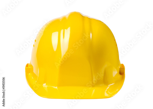 Yellow helmet