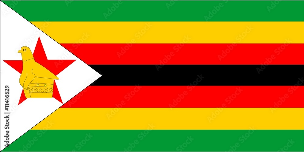 Flag Of Zimbabwe Flag Of Zimbabwe