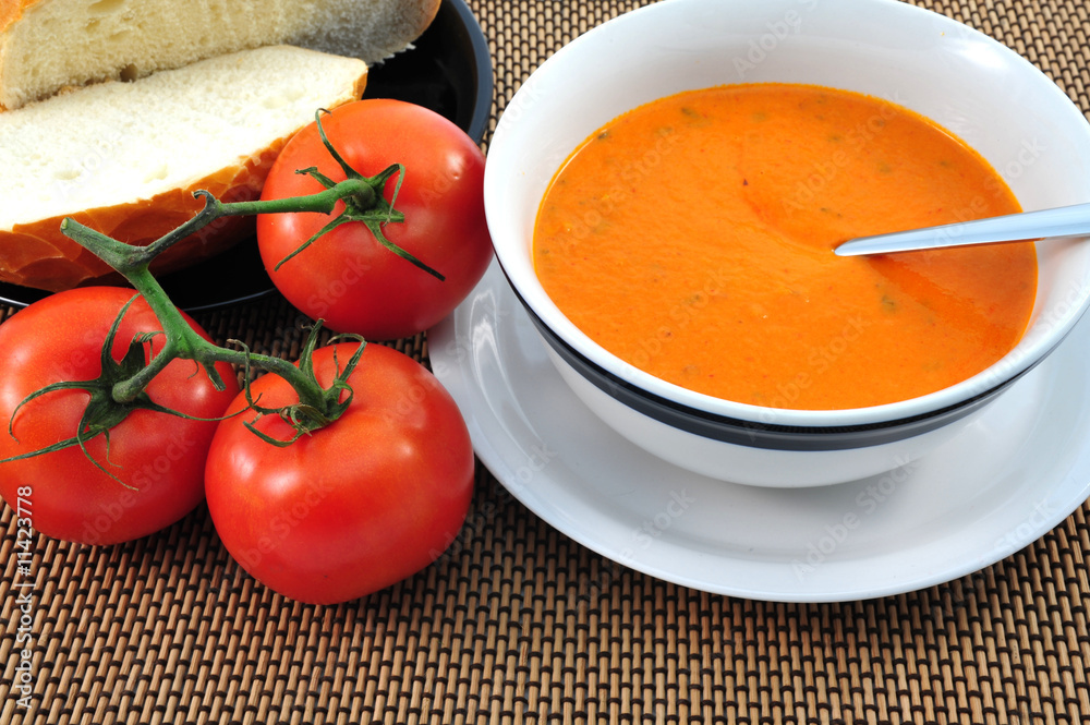 Tomato Soup And Tomatoes Tomato Soup And Tomatoes