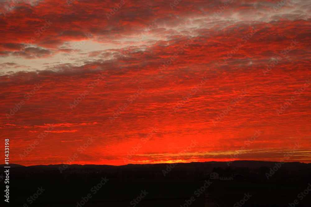 Fototapeta premium Abendhimmel