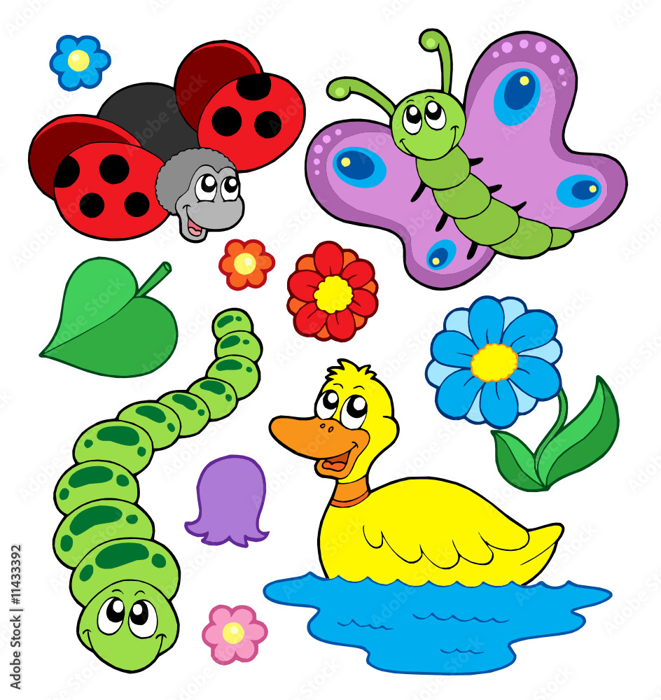 Obraz premium Small animals collection 4