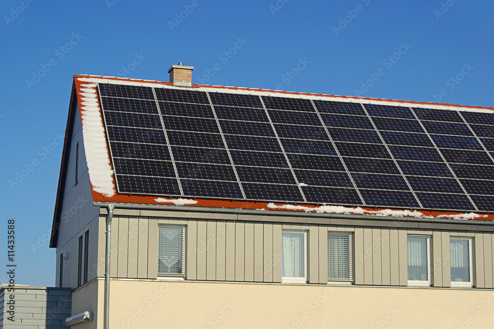 Fototapeta premium Solaranlage - solar plant 52