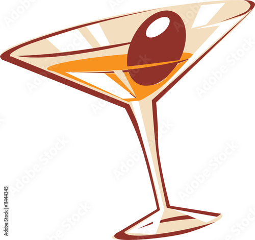 Cocktail glass